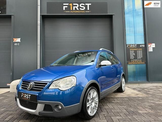 Blauw Gebruikt 2006 VW Polo Cross Hatchback | € 5.450 (Iets duurder) - Afbeelding 1/4