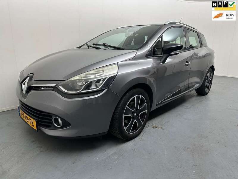 Occasion Renault Clio GrandTour Dynamique 90 PK (66 kW) 2013 Grijs, metallic lak Stationwagen