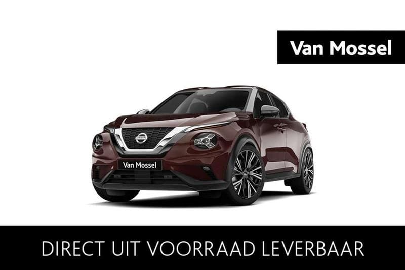 Rood, metallic lak Nieuw 2025 Nissan Juke Pack SUV | € 35.713 (Eerlijke prijs) - Afbeelding 1/4