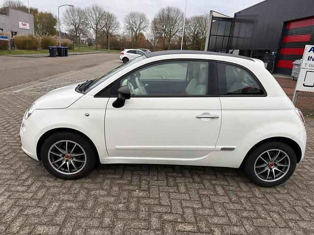 Wit Gebruikt 2008 Fiat 500 Hatchback | € 2.999 (Goede deal) - Afbeelding 1/4
