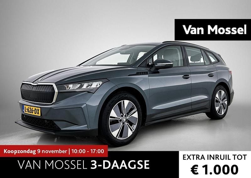 Grijs Gebruikt 2021 Skoda Enyaq iV SUV | € 25.900 (Eerlijke prijs) - Afbeelding 1/4