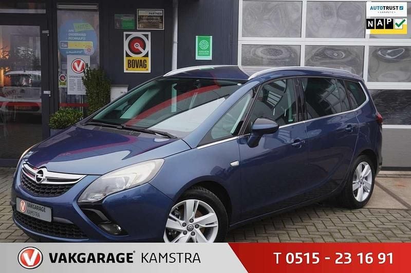 Blauw Gebruikt 2016 Opel Zafira Tourer MPV | € 9.999 (Eerlijke prijs) - Afbeelding 1/3