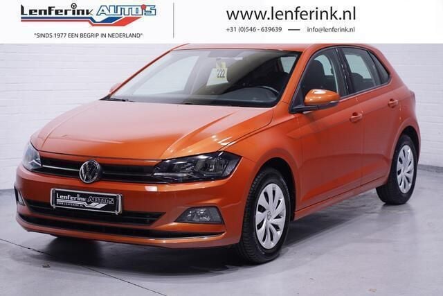 Oranje Gebruikt 2019 VW Polo Comfortline Hatchback | € 14.600 (Goede deal) - Afbeelding 1/4