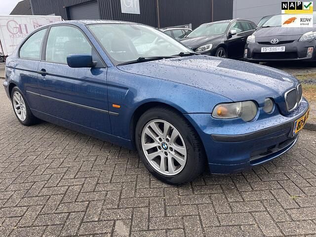 Blauw Gebruikt 2002 BMW 316 Compact Executive Hatchback | € 1.950 (Eerlijke prijs) - Afbeelding 1/4