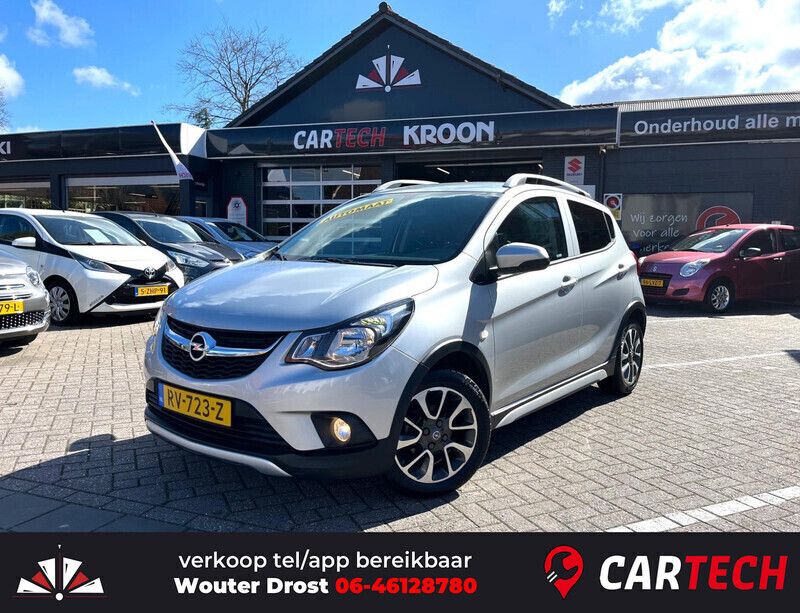 Zilver Gebruikt 2018 Opel Karl Edition Hatchback | € 13.900 (Eerlijke prijs) - Afbeelding 1/4