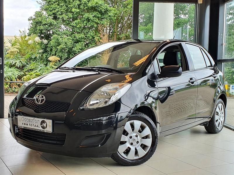 Zwart Gebruikt 2009 Toyota Yaris Comfort Hatchback | € 5.950 (Duur) - Afbeelding 1/4