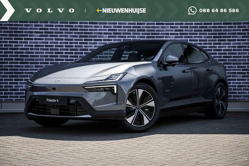 Grijs Nieuw 2025 Polestar 4 Long Range Dual motor SUV | € 68.899 (Iets duurder) - Afbeelding 1/4