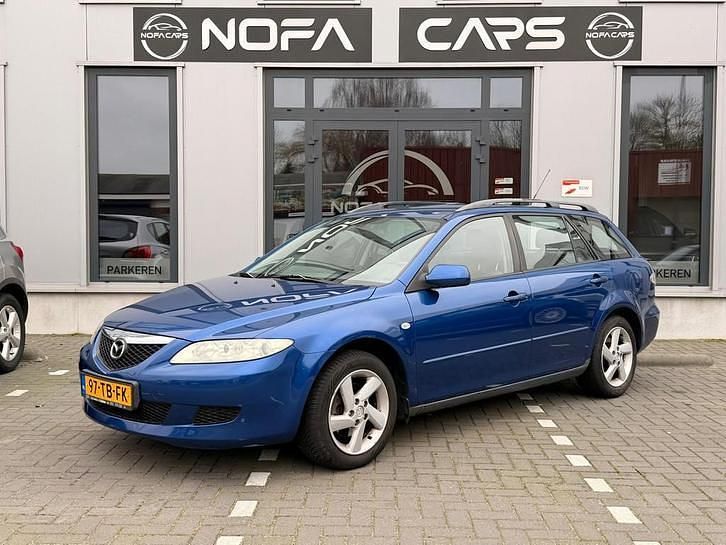 Blauw Occasion 2006 Mazda 6 Touring Stationwagen | € 1.499 (Goede deal) - Afbeelding 1/4
