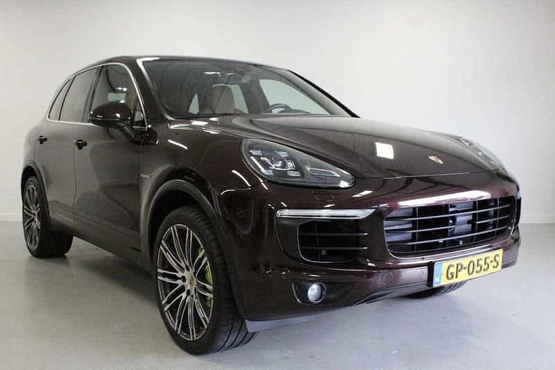 Bruin Occasion 2015 Porsche Cayenne SUV | € 31.987 (Eerlijke prijs) - Afbeelding 1/4