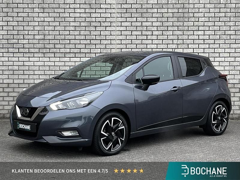 Grijs Occasion 2022 Nissan Micra Hatchback | € 15.740 (Eerlijke prijs) - Afbeelding 1/4