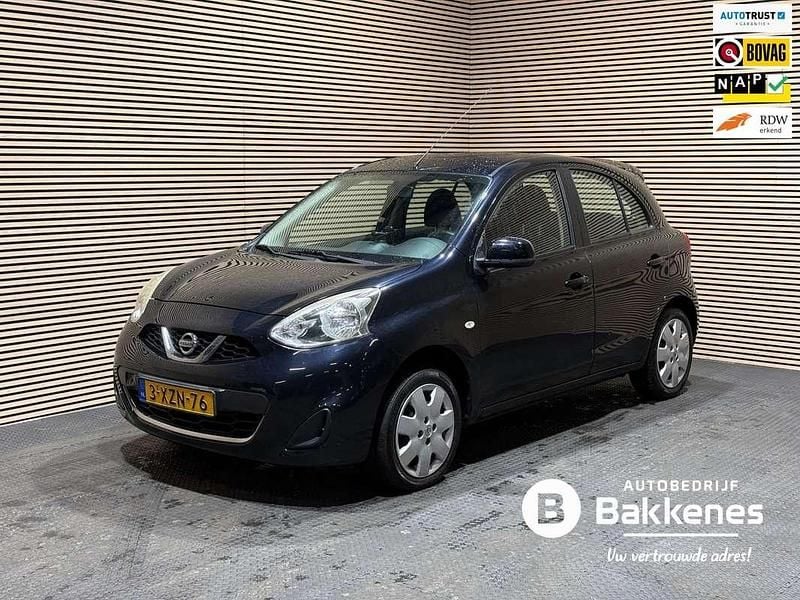 Occasion Nissan Micra Acenta 80 PK (58 kW) 2014 Zwart Hatchback