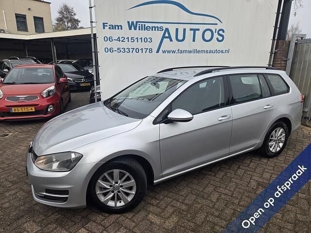 Grijs Gebruikt 2013 VW Golf VII Comfortline Stationwagen | € 4.499 (Super prijs) - Afbeelding 1/4