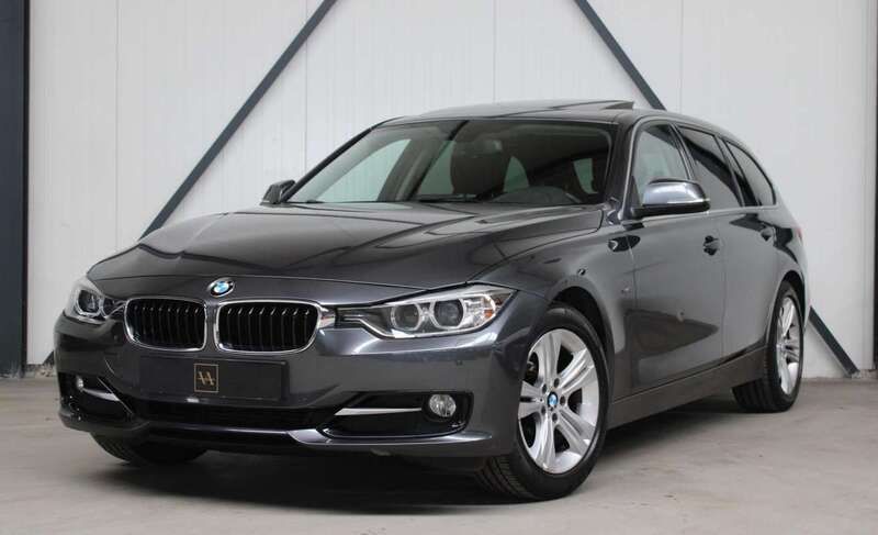 Grijs Gebruikt 2014 BMW 316 Sport Line Stationwagen | € 14.999 (Iets duurder) - Afbeelding 1/3
