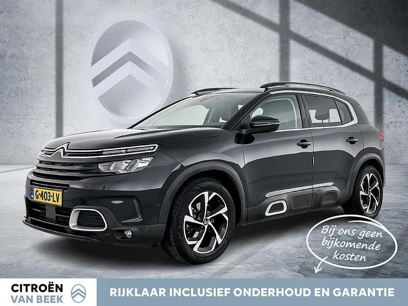 Zwart (metallic) Gebruikt 2019 Citroën C5 Aircross Feel SUV | € 21.490 (Eerlijke prijs) - Afbeelding 1/4