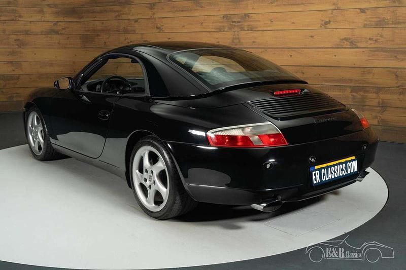 Occasion Porsche 911 Carrera Cabriolet 299 PK (219 kW) 2001 Zwart Cabriolet
