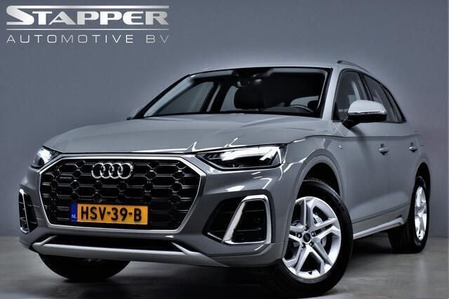 Grijs Gebruikt 2021 Audi Q5 Advanced SUV | € 39.995 (Super prijs) - Afbeelding 1/4