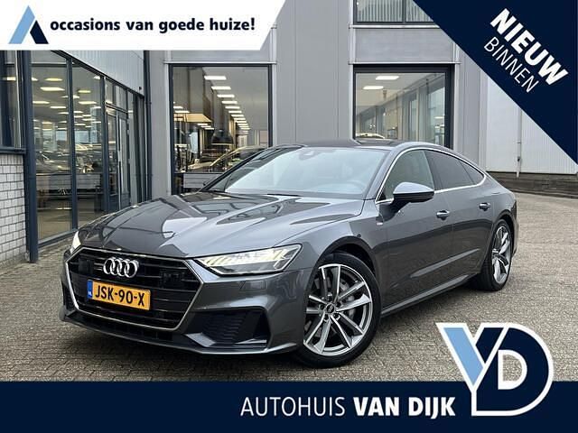 Grijs Occasion 2023 Audi A7 Sportback S-Line Hatchback | € 55.950 (Eerlijke prijs) - Afbeelding 1/4