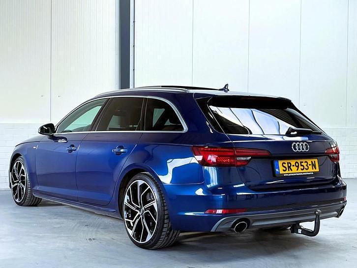 Occasion Audi A4 S-Line 191 PK (140 kW) 2018 Blauw Stationwagen