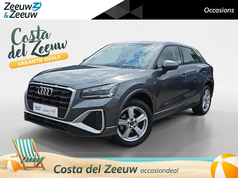 Grijs Gebruikt 2022 Audi Q2 S-Line SUV | € 25.940 (Eerlijke prijs) - Afbeelding 1/4