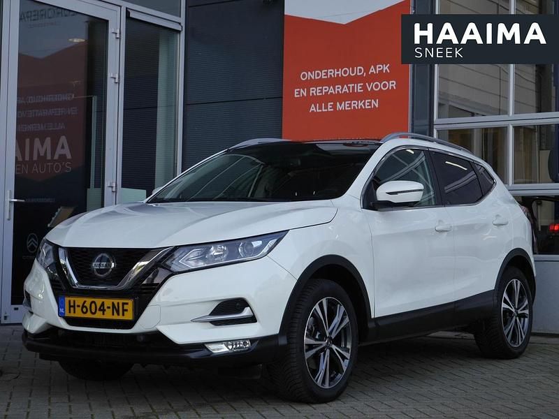 Wit Gebruikt 2016 Nissan Qashqai N-Connecta SUV | € 13.950 (Iets duurder) - Afbeelding 1/4