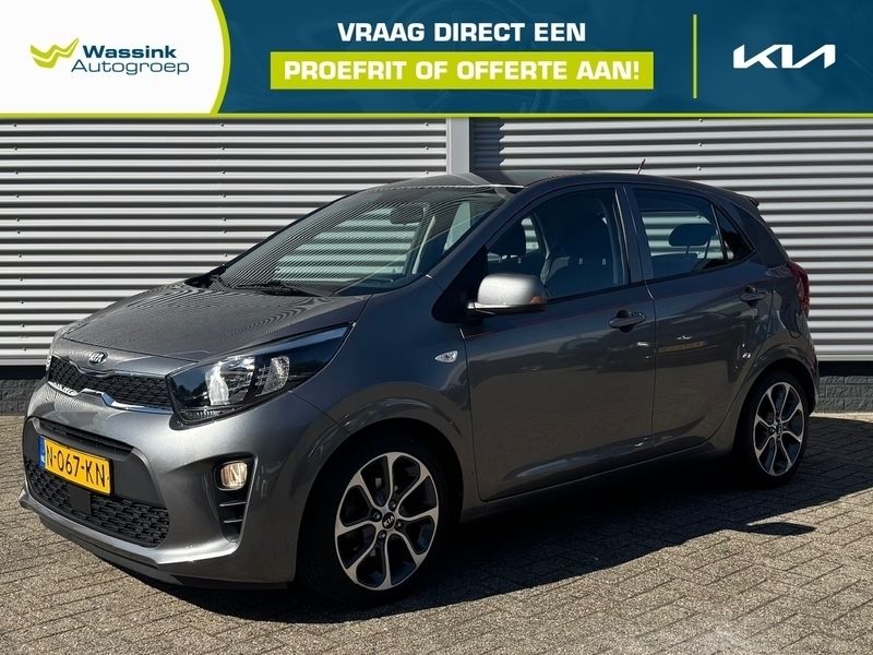 Grijs Gebruikt 2021 Kia Picanto 4 Hatchback | € 13.035 (Eerlijke prijs) - Afbeelding 1/4