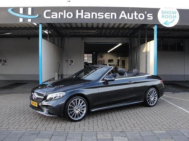 Grijs (metallic) Occasion 2019 Mercedes C300 Premium Plus Cabriolet | € 37.950 (Eerlijke prijs) - Afbeelding 1/4