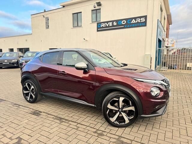 Zwart Occasion 2022 Nissan Juke Tekna SUV | € 17.950 (Super prijs) - Afbeelding 1/4