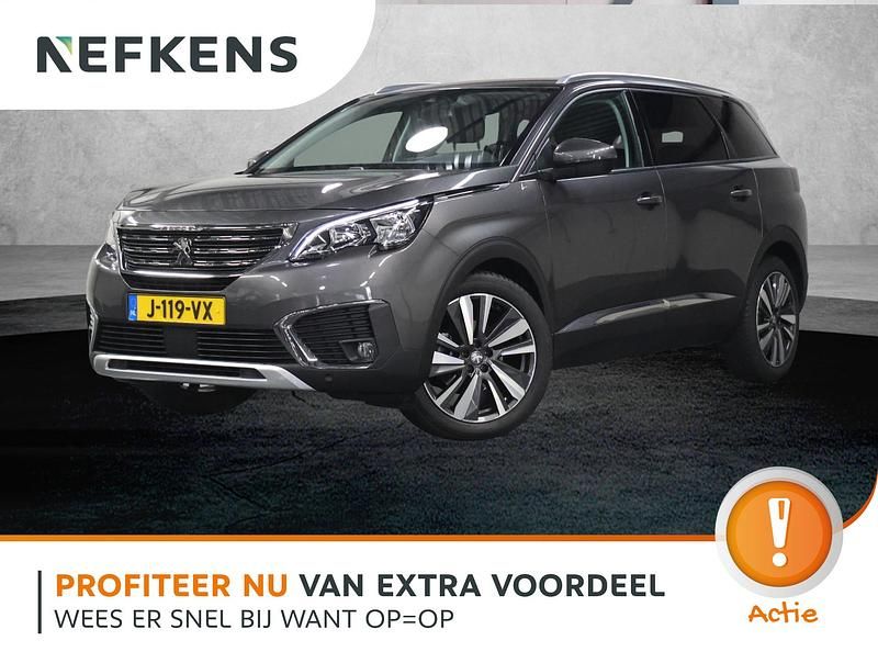 Grijs Gebruikt 2020 Peugeot 5008 Premium MPV | € 25.725 (Eerlijke prijs) - Afbeelding 1/4