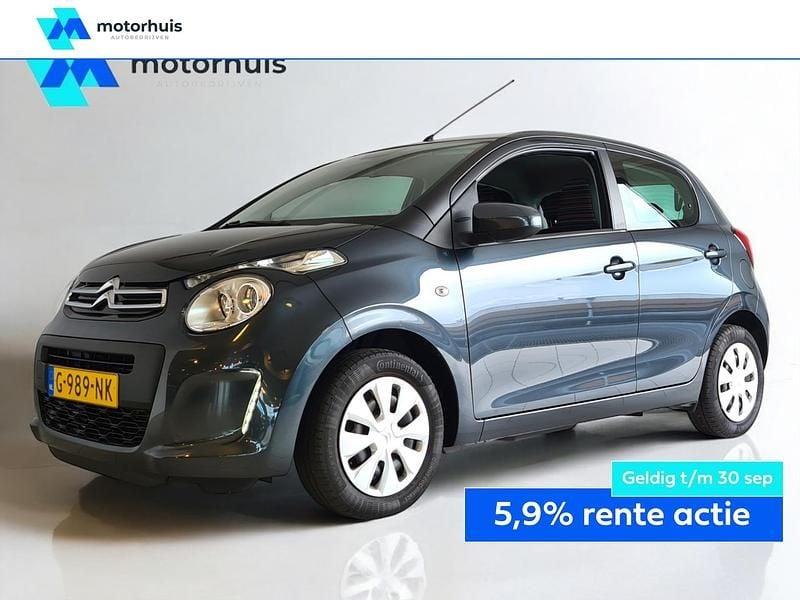 Grijs, metallic lak Gebruikt 2019 Citroën C1 Feel Hatchback | € 7.945 (Goede deal) - Afbeelding 1/4