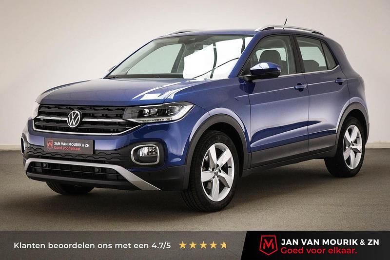 Blauw Gebruikt 2022 VW T-Cross Style SUV | € 24.995 (Eerlijke prijs) - Afbeelding 1/4