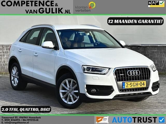 Wit Gebruikt 2013 Audi Q3 Business SUV | € 14.950 (Eerlijke prijs) - Afbeelding 1/4