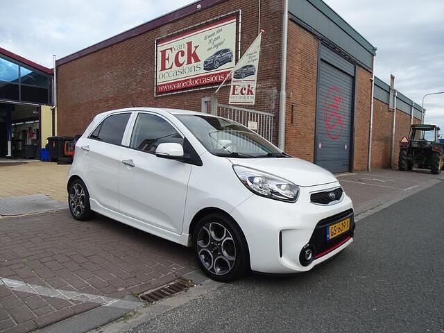 Wit Gebruikt 2015 Kia Picanto Hatchback | € 6.950 (Iets duurder) - Afbeelding 1/4