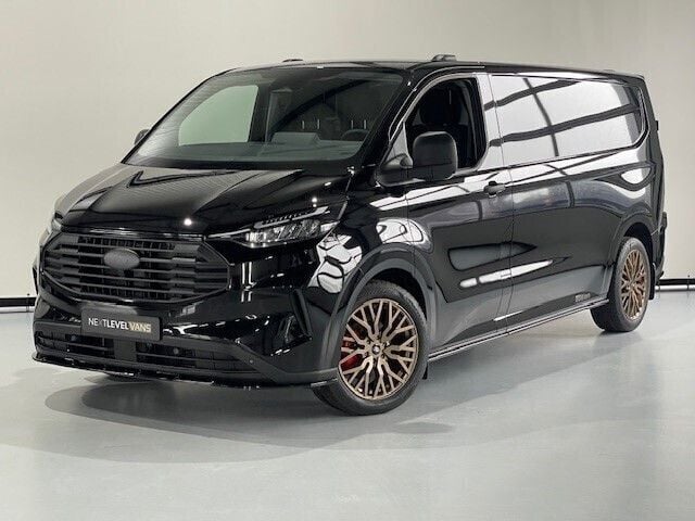 Zwart Nieuw 2024 Ford Transit Custom Premium Van | € 38.450 (Super prijs) - Afbeelding 1/4