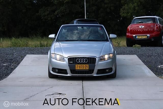 Grijs Gebruikt 2009 Audi A4 Cabriolet Comfort Cabriolet | € 7.990 (Eerlijke prijs) - Afbeelding 1/4