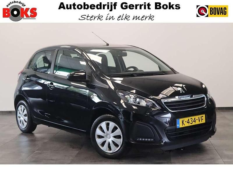 Zwart Gebruikt 2021 Peugeot 108 Active Hatchback | € 9.549 (Eerlijke prijs) - Afbeelding 1/3