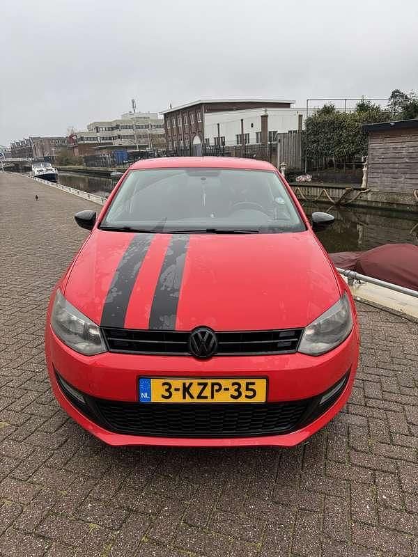 Occasion VW Polo Highline 90 PK (66 kW) 2012 Rood Hatchback
