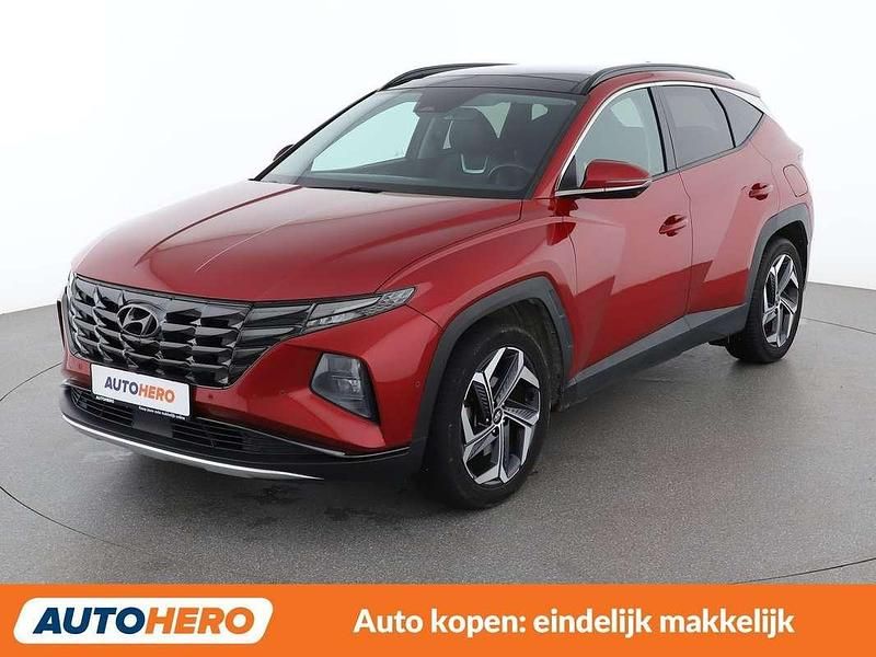Rood Occasion 2021 Hyundai Tucson SUV | € 25.849 (Duur) - Afbeelding 1/3