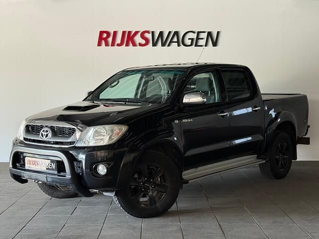 Zwart Gebruikt 2011 Toyota HiLux Pickup | € 13.950 - Afbeelding 1/4