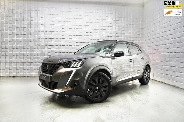 Grijs (metallic) Occasion 2021 Peugeot 2008 GT SUV | € 15.999 (Eerlijke prijs) - Afbeelding 1/4
