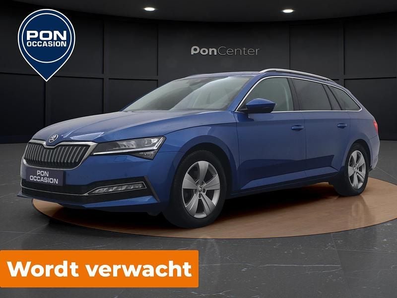 Blauw Gebruikt 2021 Skoda Superb Business Line Stationwagen | € 24.950 (Super prijs) - Afbeelding 1/3