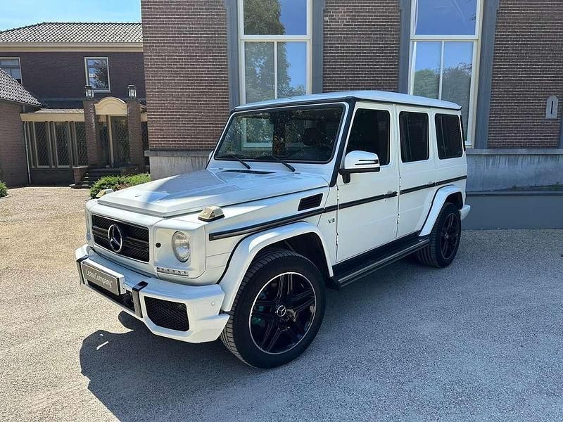 Wit Gebruikt 2006 Mercedes G500 SUV | € 38.950 - Afbeelding 1/4