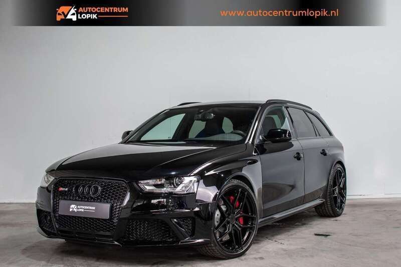 Zwart Gebruikt 2014 Audi RS4 Exclusive Stationwagen | € 45.900 - Afbeelding 1/4