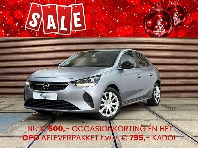 Grijs (metallic) Occasion 2021 Opel Corsa Edition Hatchback | € 15.770 (Goede deal) - Afbeelding 1/4