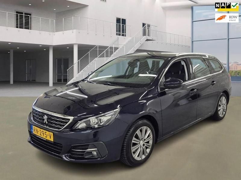 Occasion Peugeot 308 SW Allure 110 PK (80 kW) 2018 Blauw Stationwagen