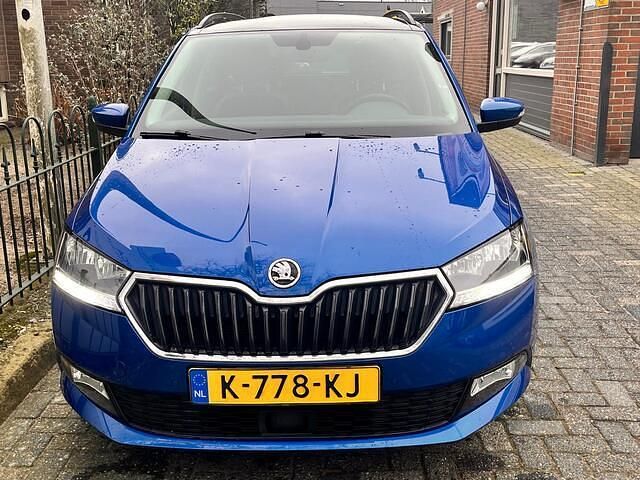 Occasion Skoda Fabia Business Line 97 PK (71 kW) 2021 Blauw Stationwagen