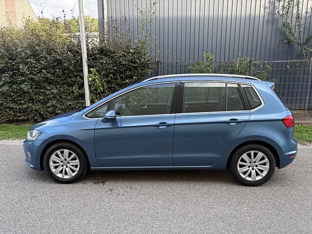 Occasion VW Golf Sportsvan Highline 112 PK (82 kW) 2014 Blauw MPV