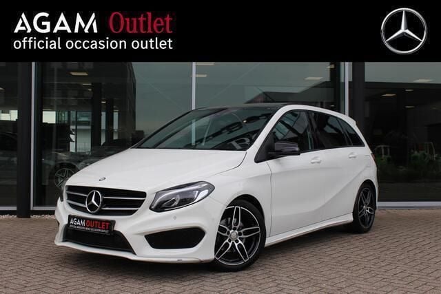 Wit Gebruikt 2017 Mercedes B180 Ambition MPV | € 17.995 (Eerlijke prijs) - Afbeelding 1/4