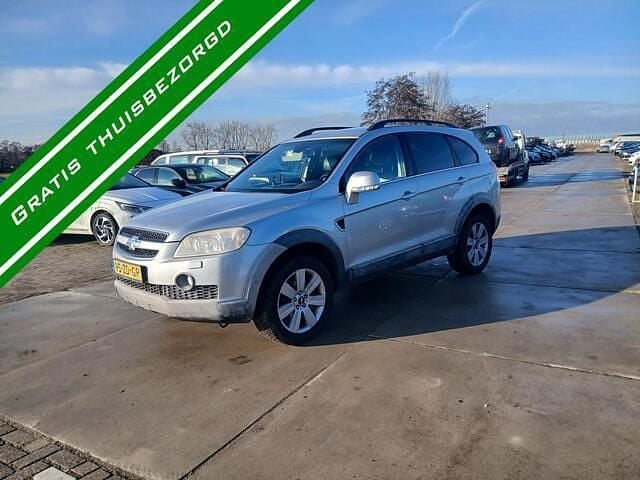 Grijs Occasion 2008 Chevrolet Captiva SUV | € 3.799 (Eerlijke prijs) - Afbeelding 1/4
