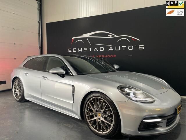 Grijs Gebruikt 2018 Porsche Panamera S E-Hybrid Sport Turismo Sedan | € 76.500 (Iets duurder) - Afbeelding 1/4
