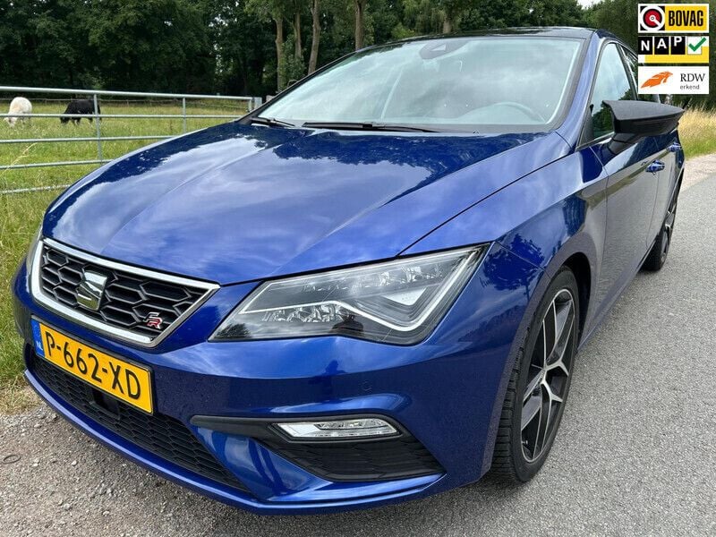 Blauw Gebruikt 2019 Seat Leon Business Hatchback | € 16.950 (Eerlijke prijs) - Afbeelding 1/4
